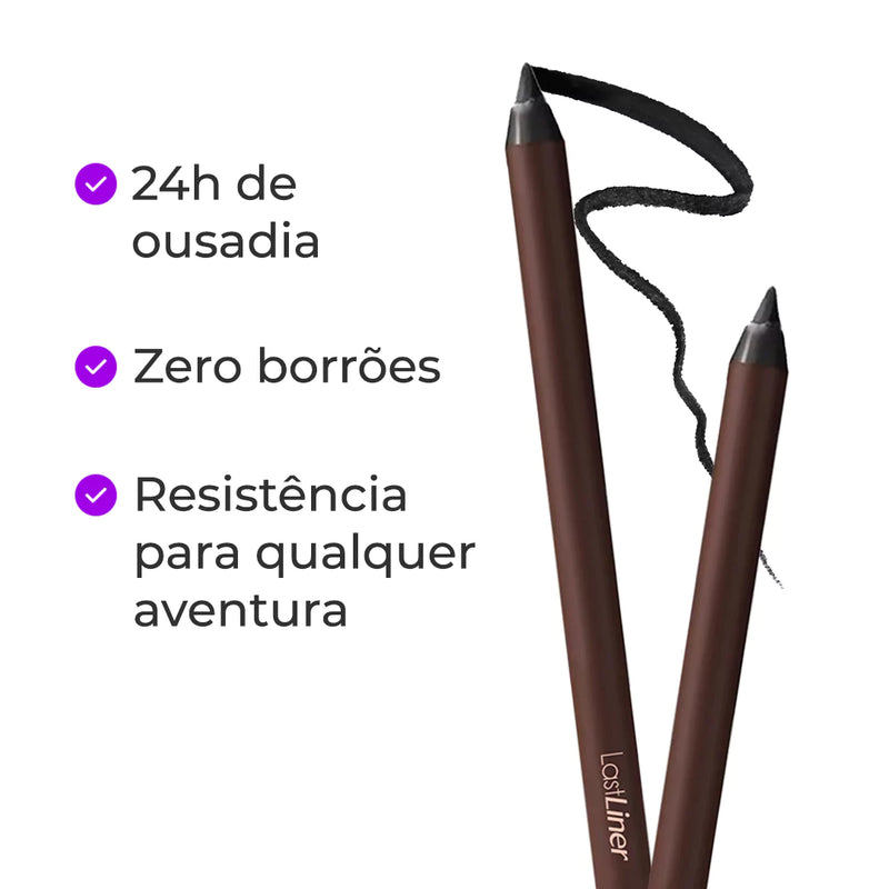 LastLiner – O Lápis de Olhos 24HR Que Define, Protege e Realça Sem Borrar