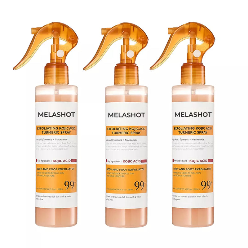 Melashot – Spray Esfoliante Corporal Que Clareia Manchas e Deixa a Pele Lisa e Iluminada em Minutos (Oferta Exclusiva)