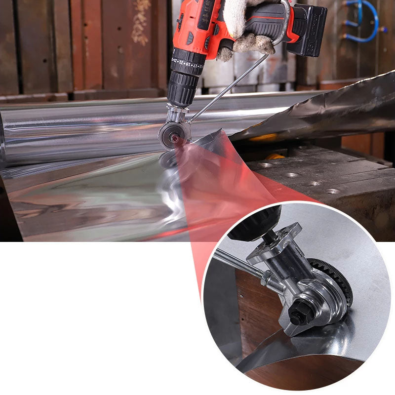 DrillCut Pro - Kit Adaptador Que Transforma Furadeiras Em Poderosas Ferramentas De Corte